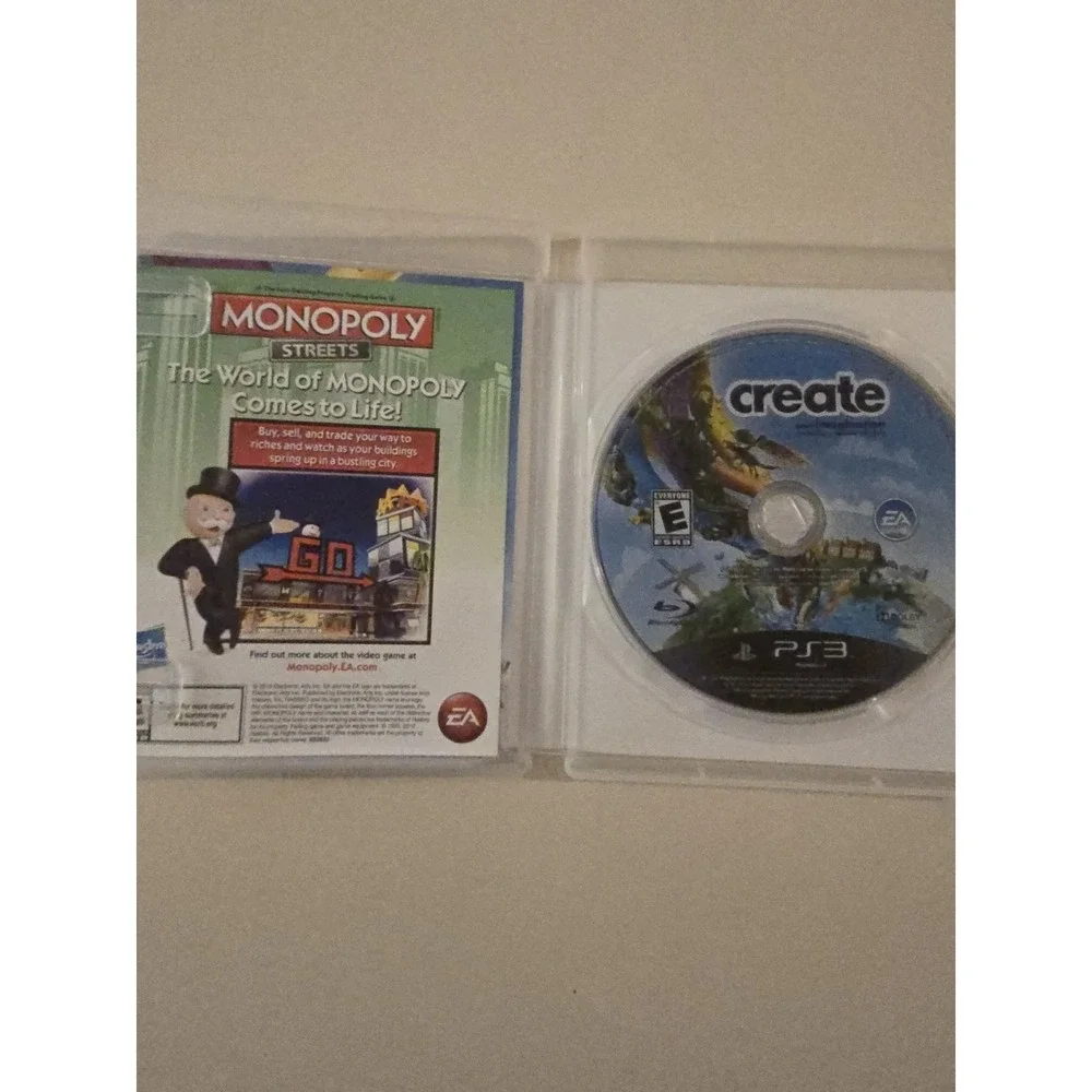 Create (Sony PlayStation 3, 2010) PS3 CIB Complete